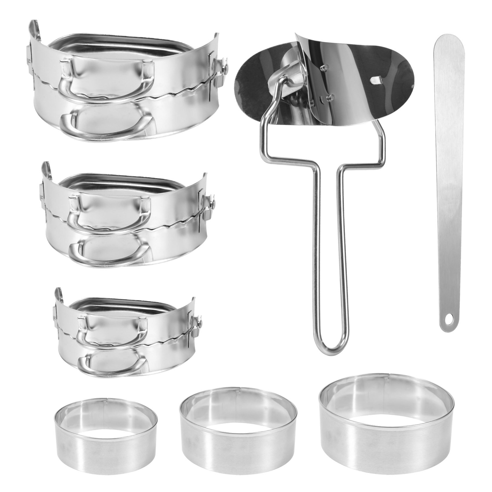 FAST-Dumplings Maker 8 Pcs, Pr - Dumpling Press Set recension och pris
