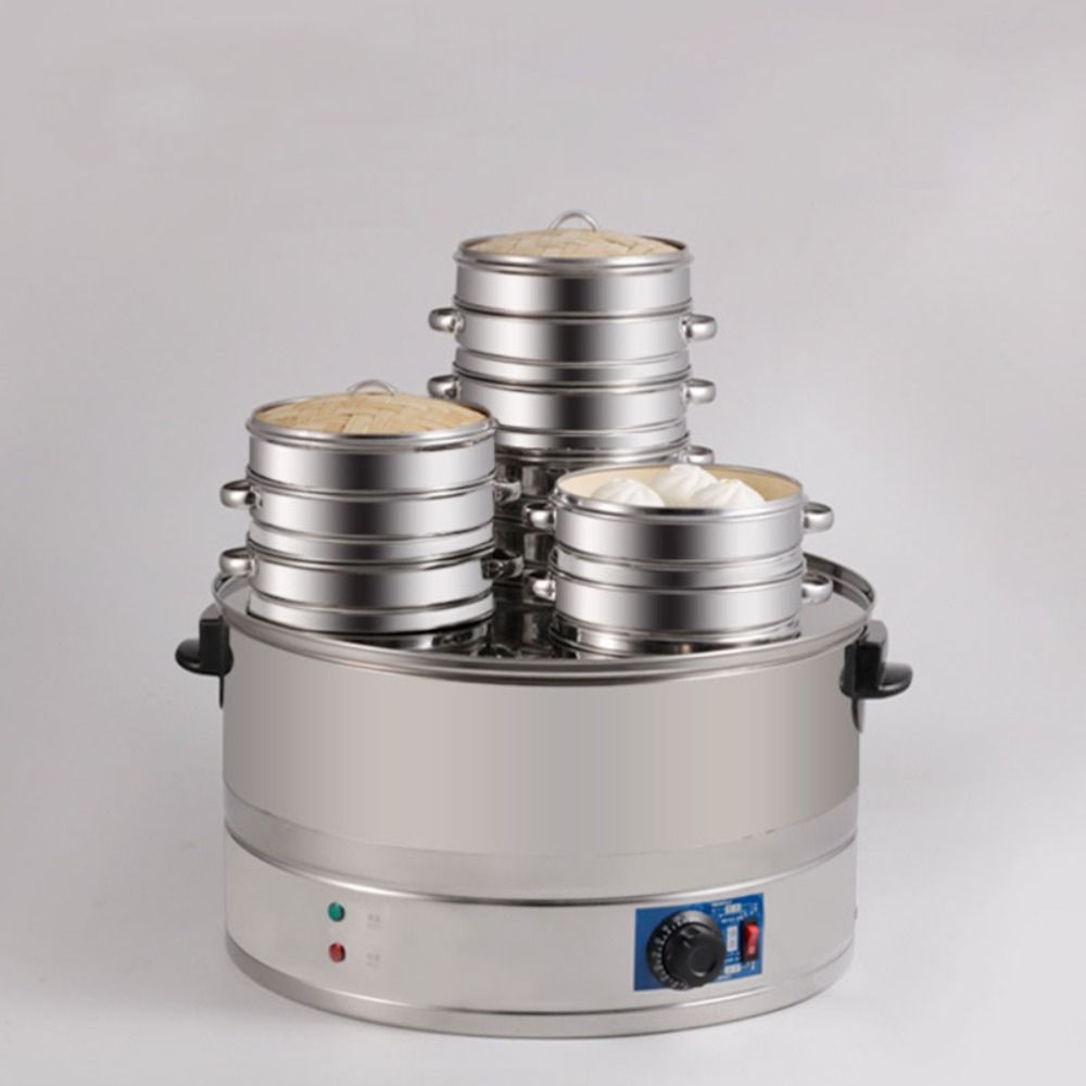 Round Dim Sum Cooking Tool Sta - Bao Steamer Bamboo recension och pris