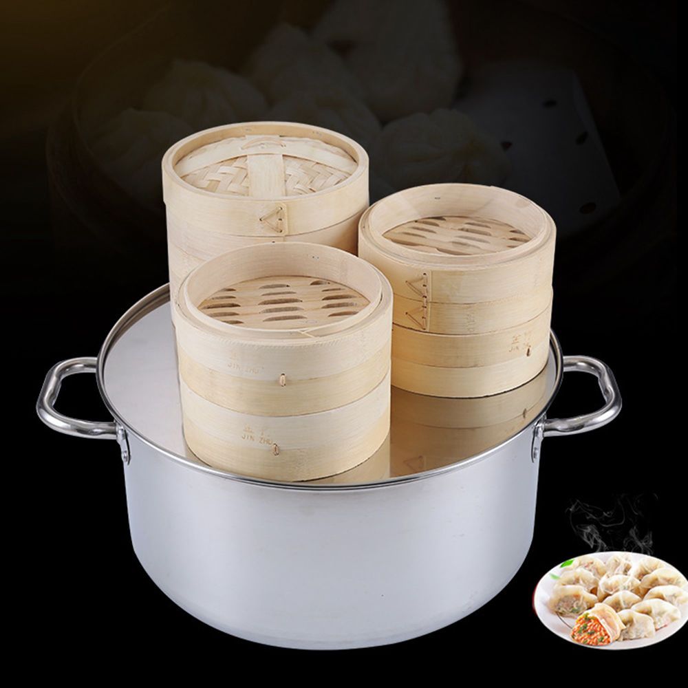 Steaming With Lid Makes Tasty  - Bao Steamer Bamboo recension och pris