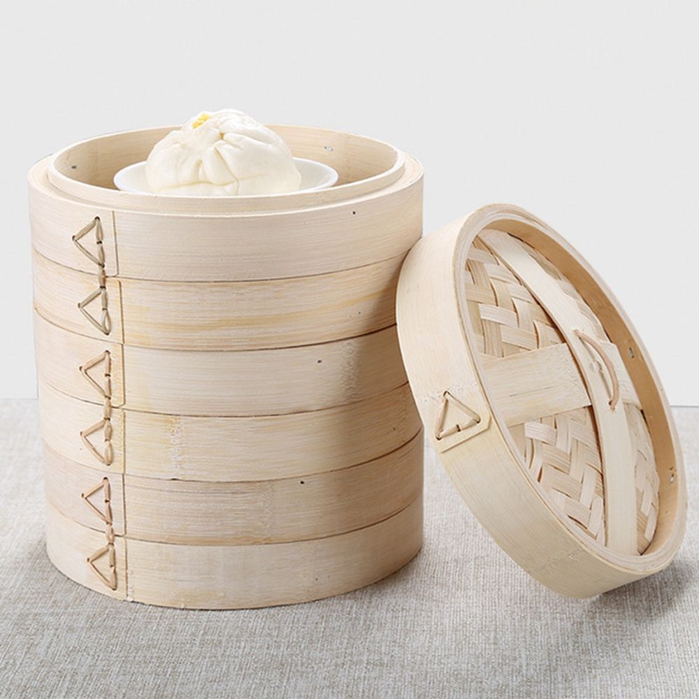 Steaming With Lid Makes Tasty  - Bao Steamer Bamboo recension och pris