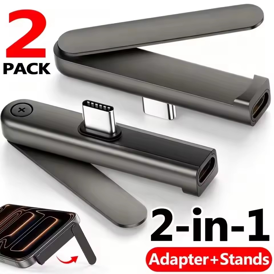 2/1PCS Portable USB C To 3.5mm - Taco Stand Holder recension och pris