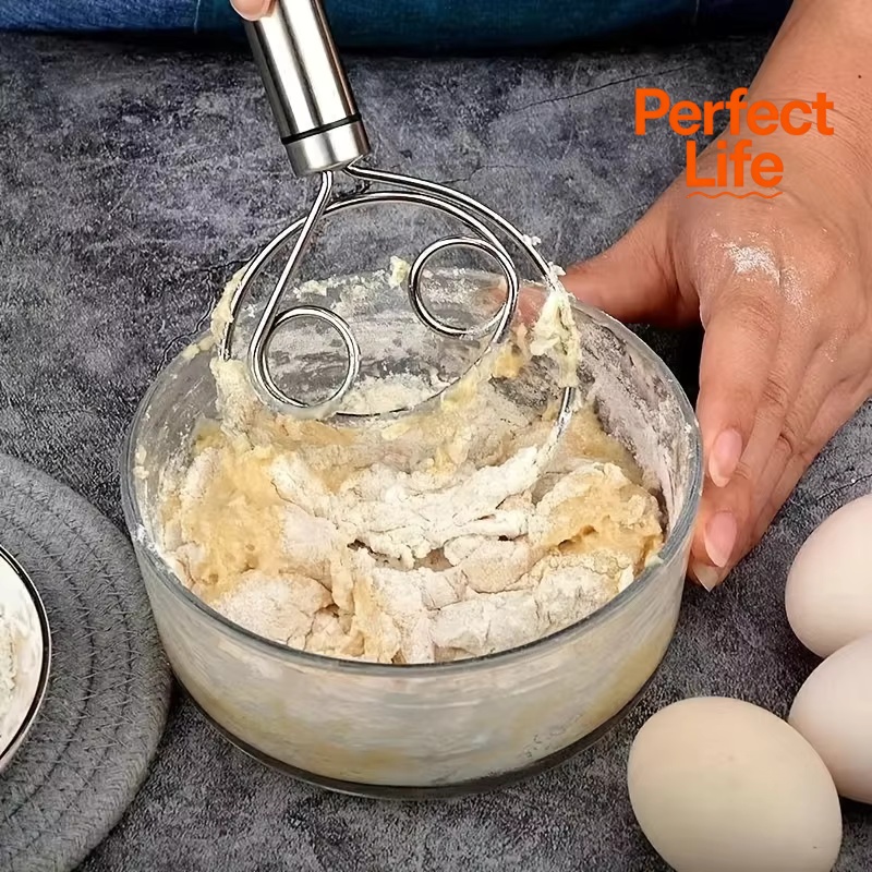 Dough Mixer Stainless Steel Ha - Danish Pancake Pan recension och pris